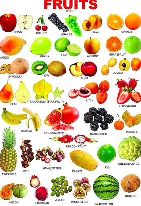 水果 列表
